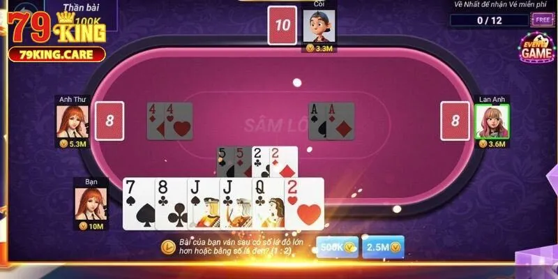 Tại sao nên tham gia chơi bài Sâm Lốc 79KING trực tuyến?