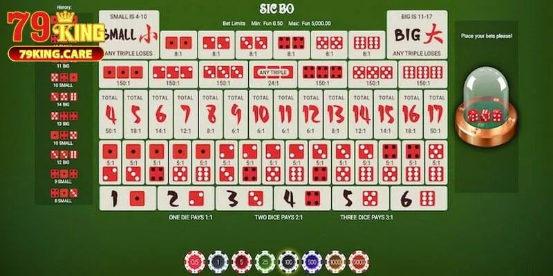 Cách chơi Sicbo siêu đơn giản 