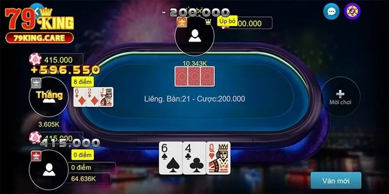 Bài Liêng 79KING - Đổi Thưởng Khủng Với Cách Chơi Dễ Hiểu 2 Giải đáp luật cược bài liêng 79KING trực tuyến