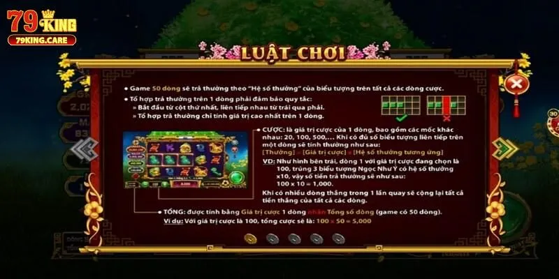 Cung Hỷ Phát Tài 79KING - Thiên Đường Cá Cược Hấp Dẫn 2 Hướng dẫn luật chơi Cung Hỷ Phát Tài 79KING