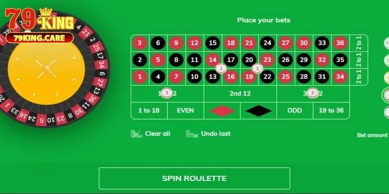 Kinh nghiệm tham gia Roulette 79KING cực chuẩn
