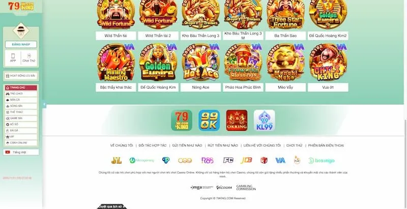 79king nổi tiếng với các khuyến mãi cực khủng